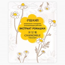 PIBAMY .Маска для лица успокаивающая с экстрактами ромашки. 34 гр