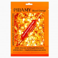 PIBAMY.  Маска для лица,  увлажняющая с эссенцией красного апельсина.  34 гр