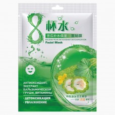 8 CUP WATER . Маска для лица с грушевым экстрактом и антиоксидантами c эффектом детоксикации. 34 гр.