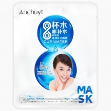 ANCHUYT. 8 CUP WATER. Увлажняющая  Маска для лица "Глубокое увлажнение" .  35 гр