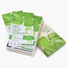 YAN CHUN TANG. Aloe Vera. Mask face. "Алоэ Вера" маска для лица 380гр. в БОКСЕ. 10 шт.