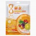 8 CUP WATER. Увлажняющая Маска для лица с фруктовым экстрактом. 34 гр.